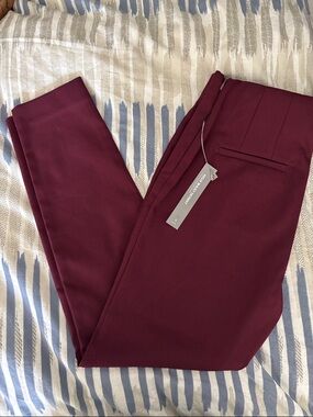 LOFT Pants in Burgundy NWT